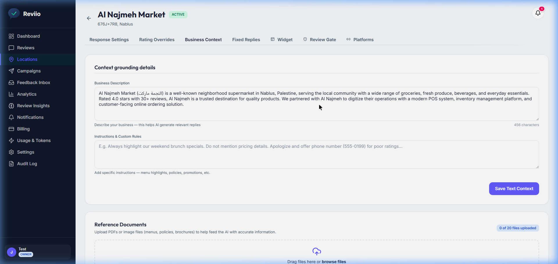 Screenshot of Customize Your Funnel